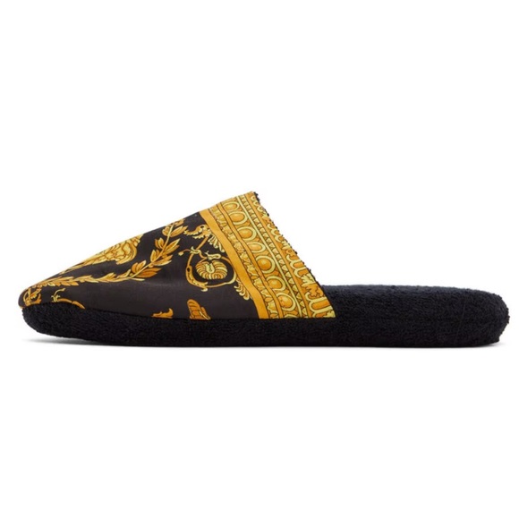 New Versace I ♡ BAROQUE SLIPPERS Size: SMALL ( 7US) S: 23 cm - Picture 7 of 8